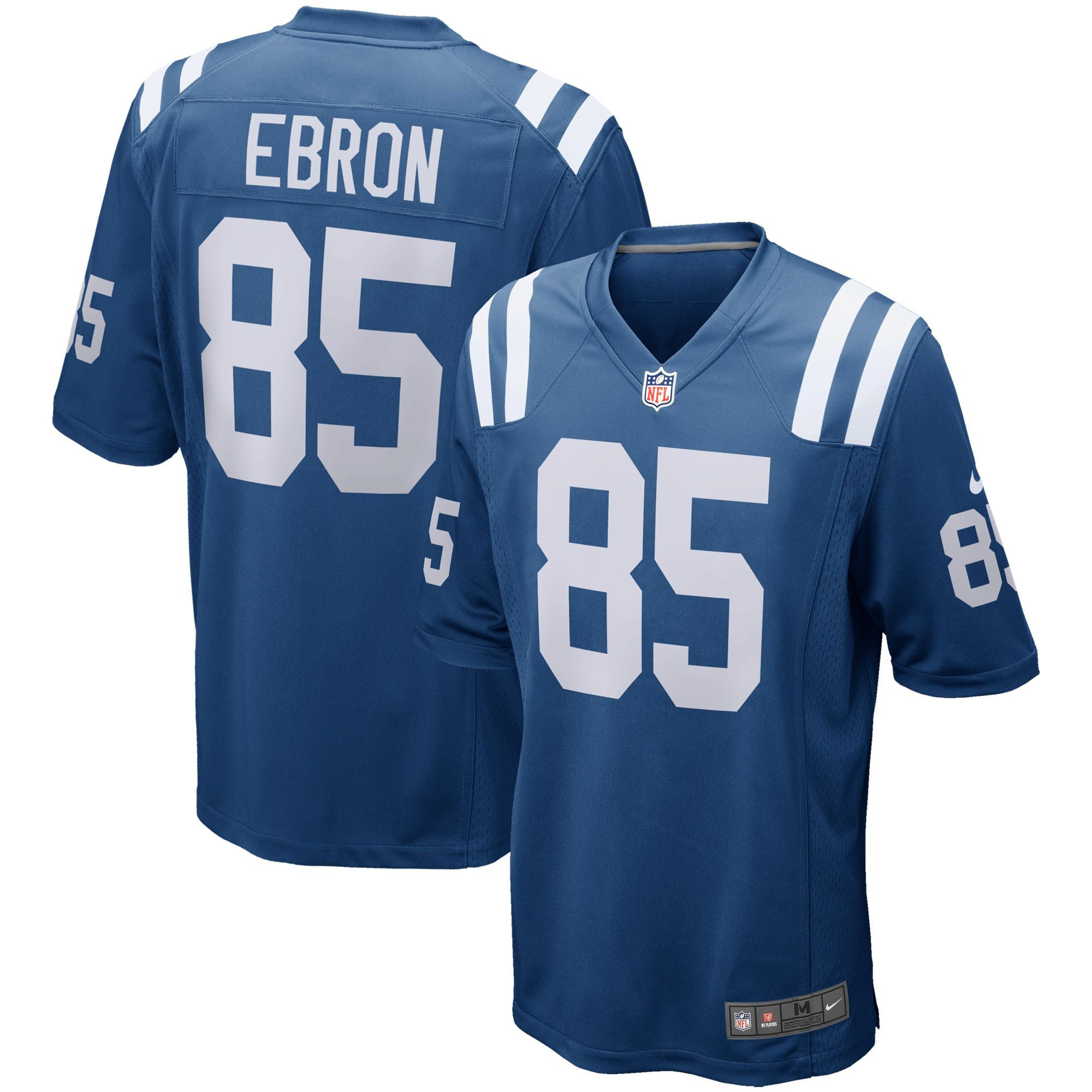 Men Indianapolis Colts #85 Eric Ebron Nike Royal Game Player NFL Jersey